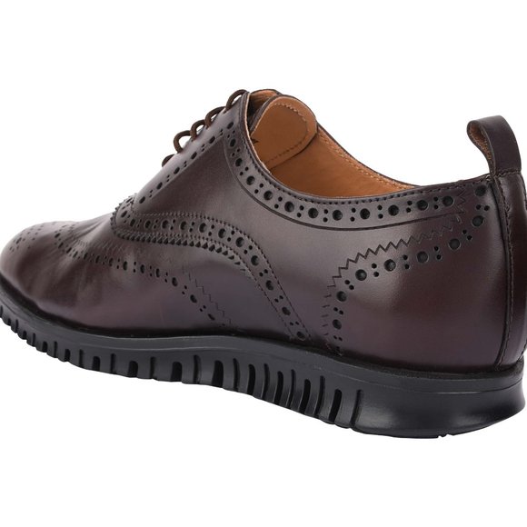 LIBERTYZENO Brown LEATHER OXFORD STYLE CASUALS main image 4